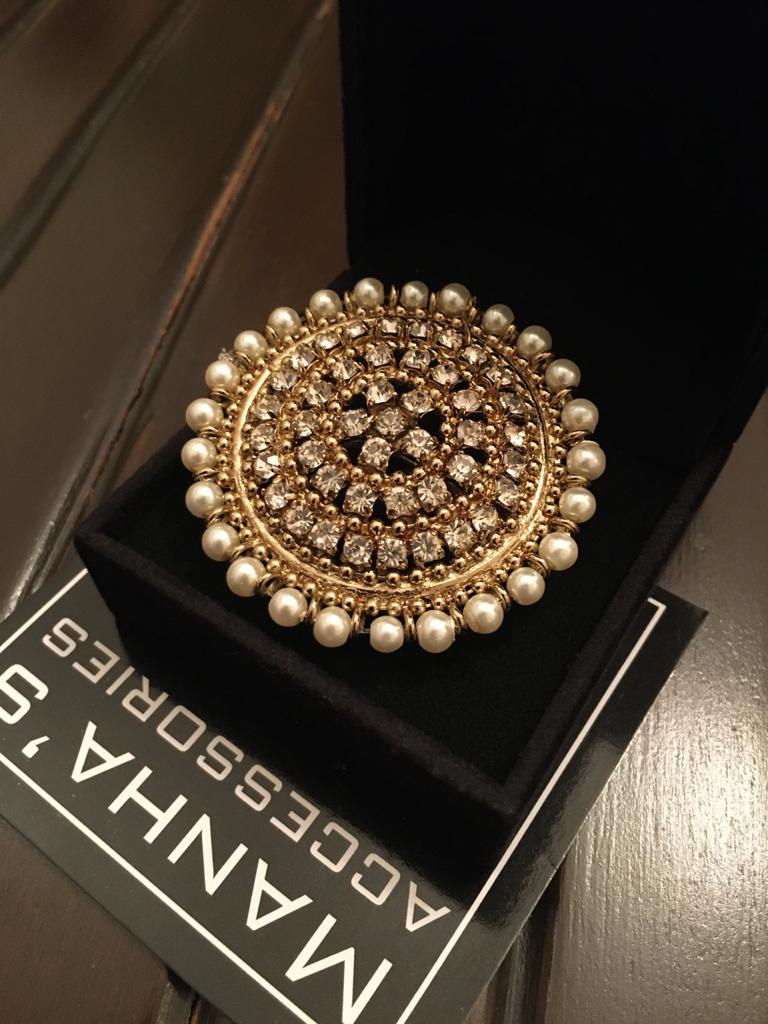 Antique Polish Ring in Big Size