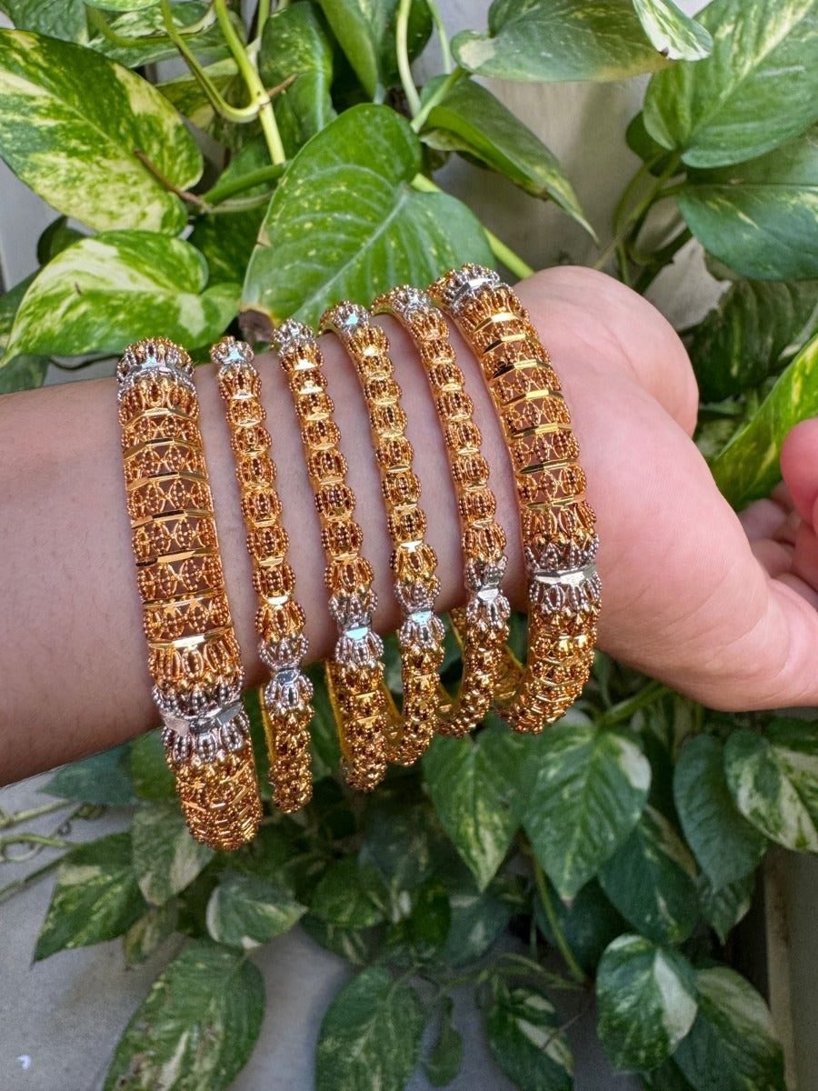 Bangles Set Gold Design for Girl