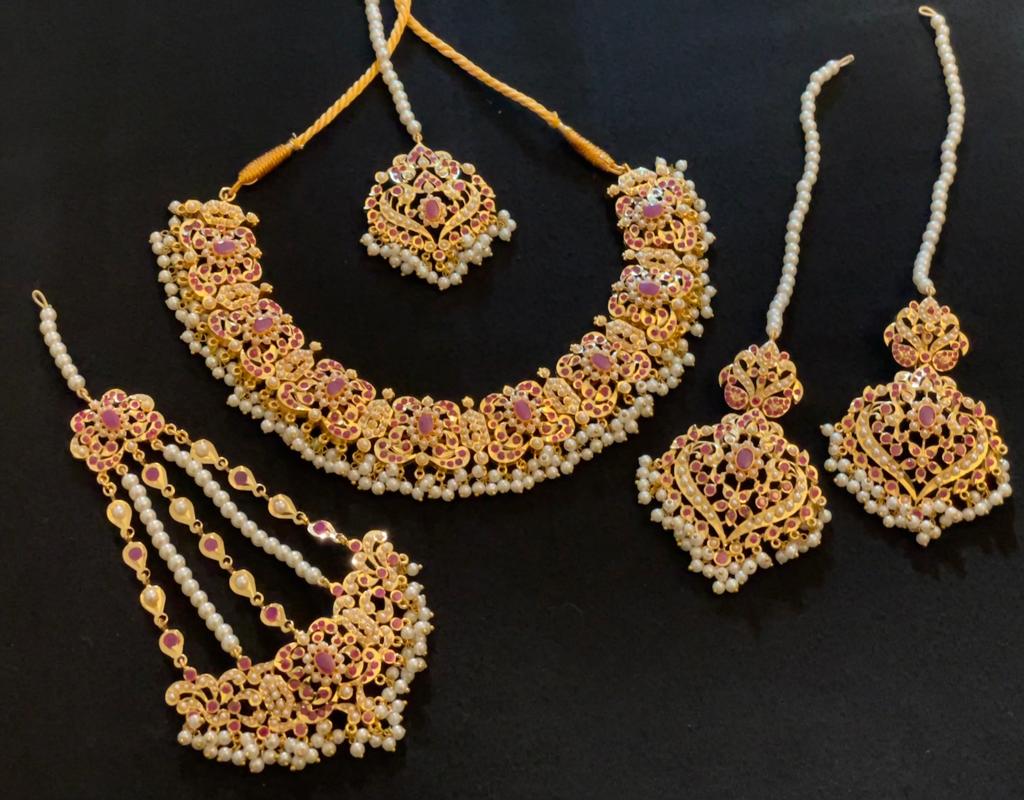 Best Ruby Bridal Necklace Designs
