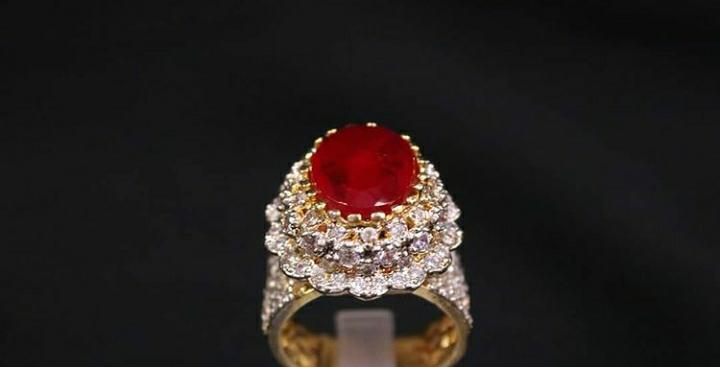 Casual Rings For Ladies in Ruby Stones
