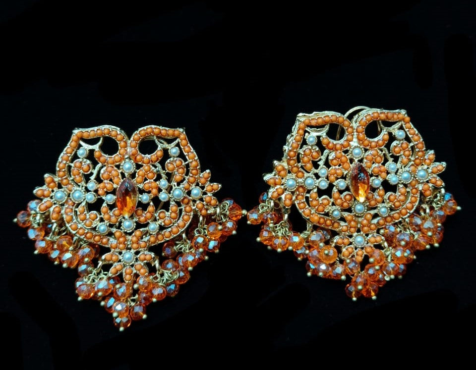 Champagne Studs Jewelry
