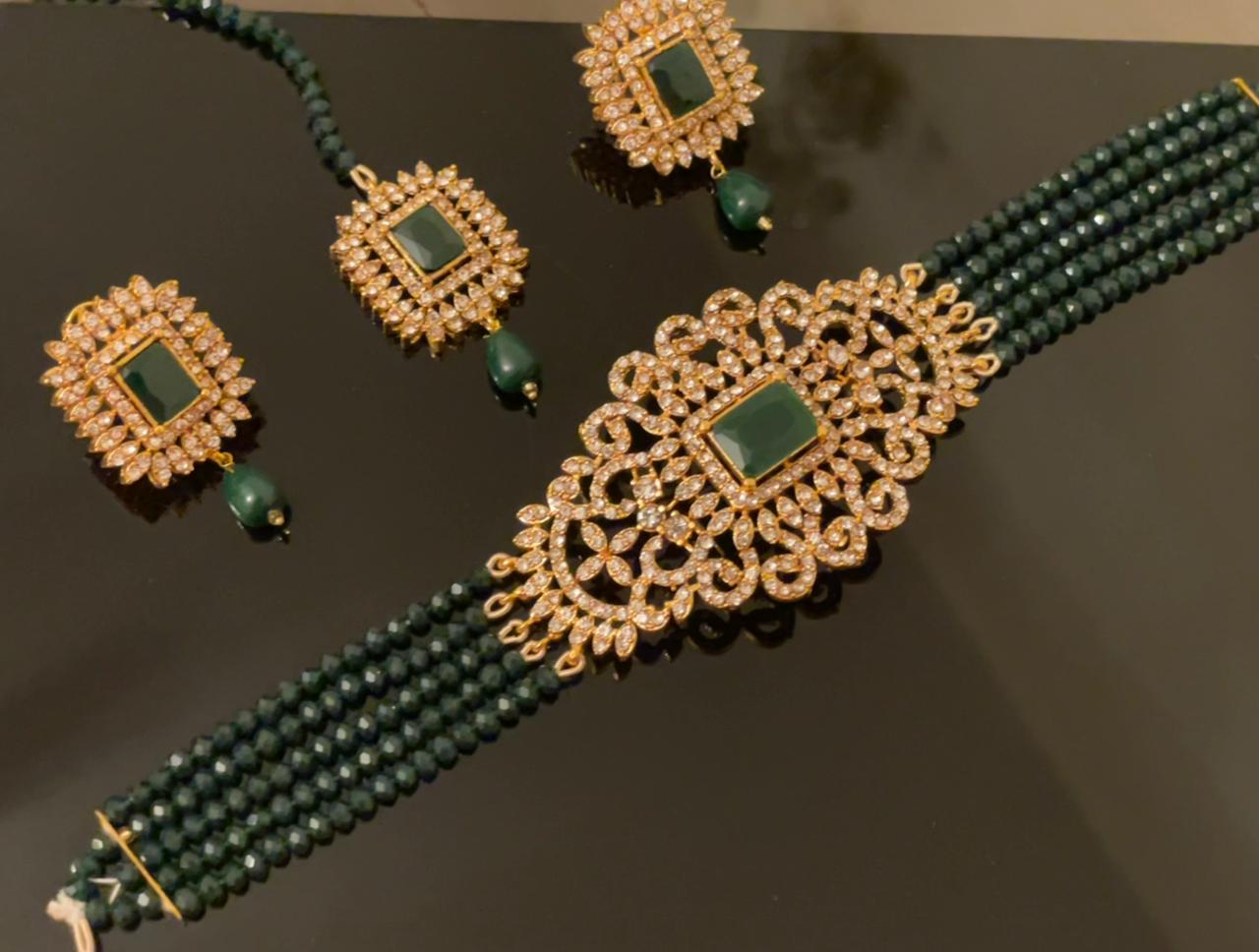 Choker Necklace Gold Plated