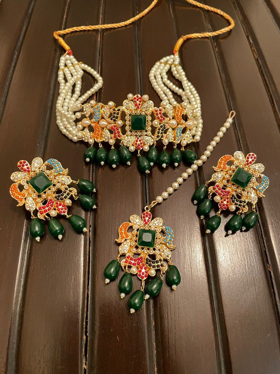 Choker Set With Tikka