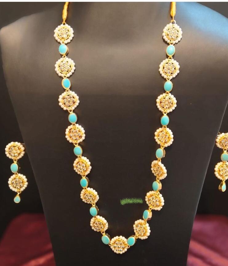 FEROZA Long Kundan Mala Set Online Shopping