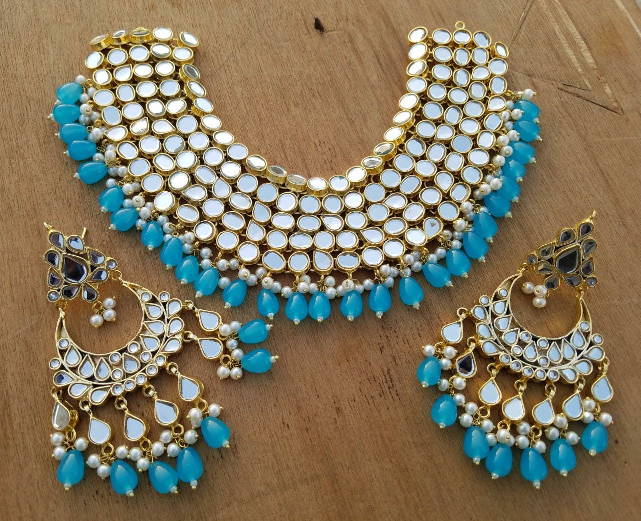 Feroza Kundan Bridal Jewellery Set