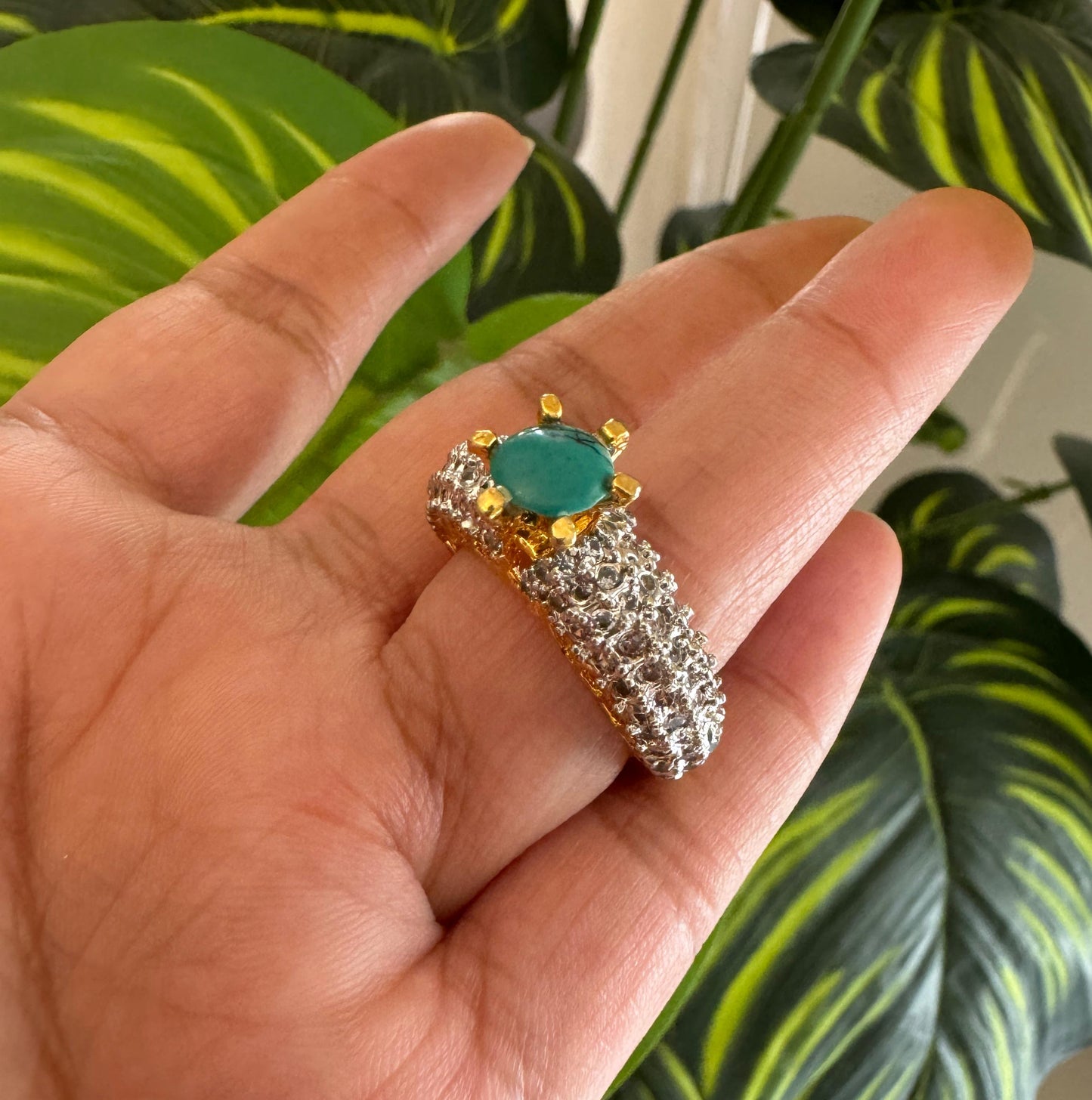Feroza Zirconium ring price in pakistan