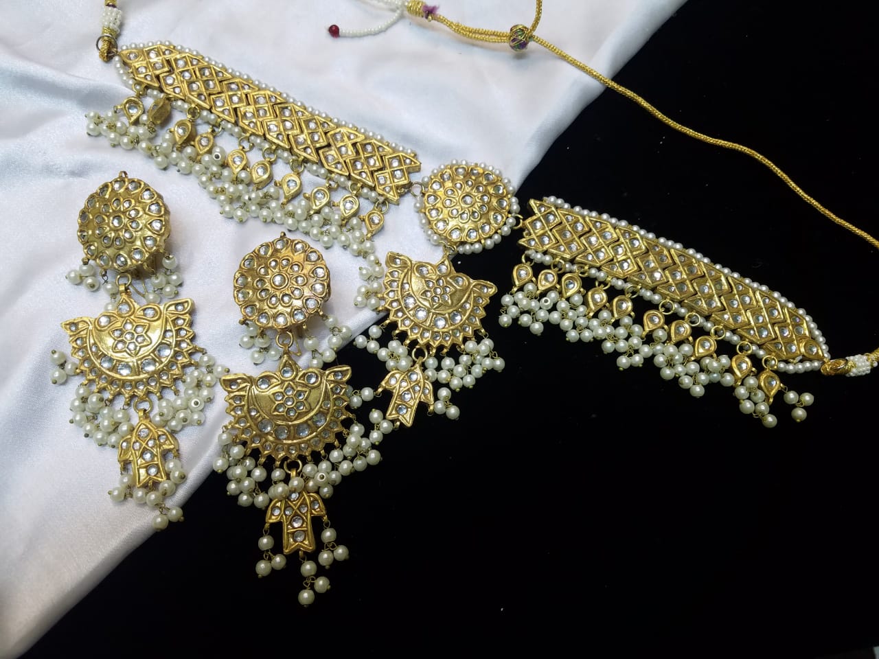 Golden Bridal Jewellery Set