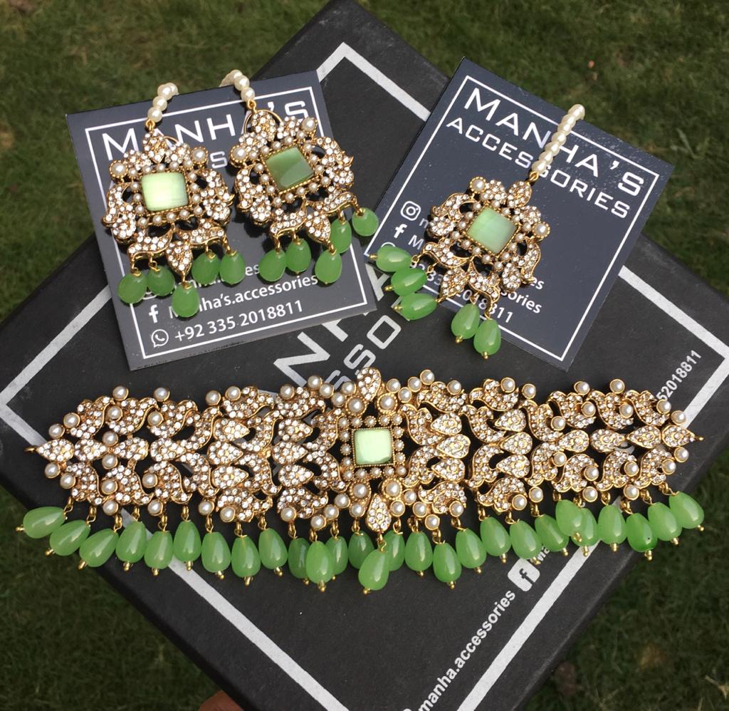 Green Jewellery Design Latest