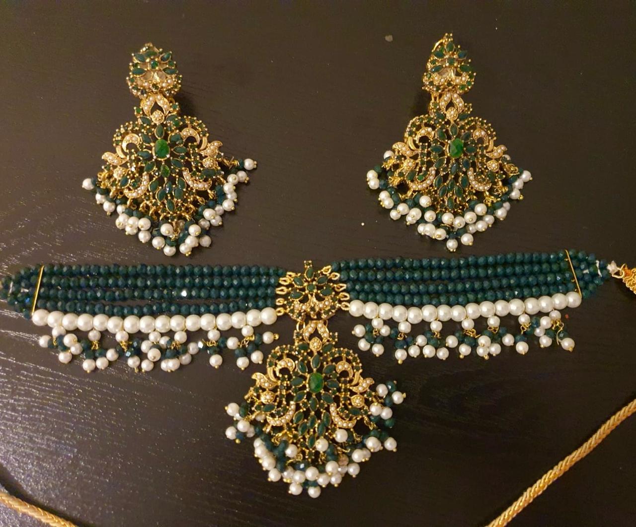 Green New Design Jewelry Set