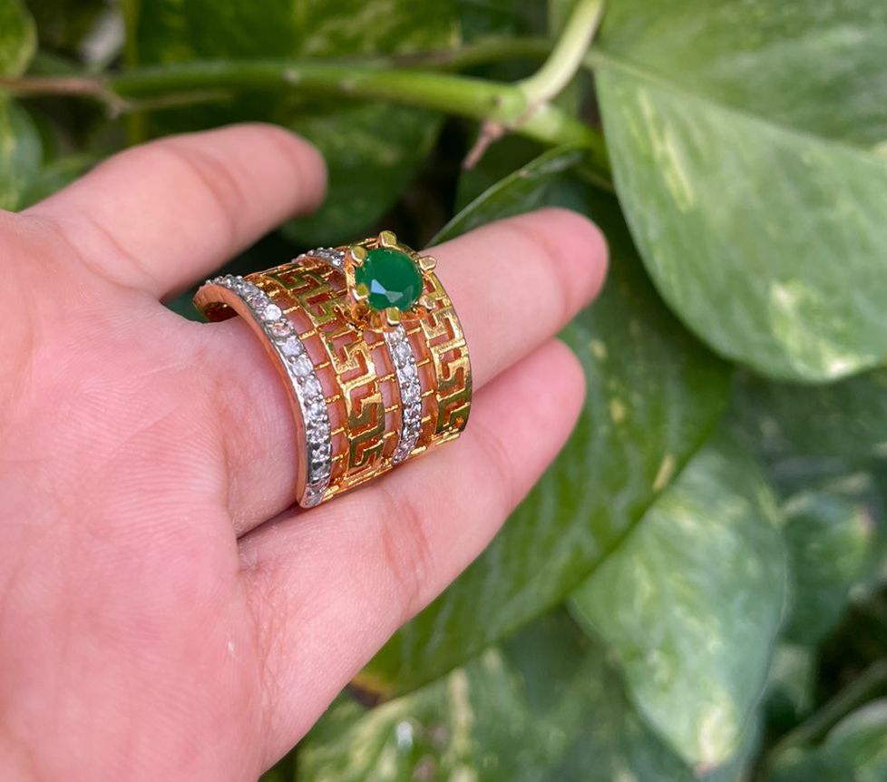 Green Zircon Ring Price in Pakistan