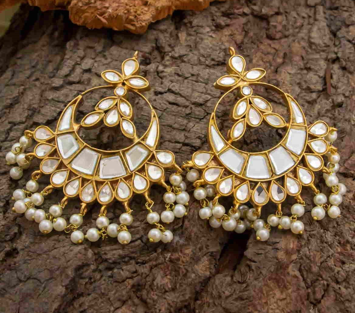 Heavy Kundan Earrings Online