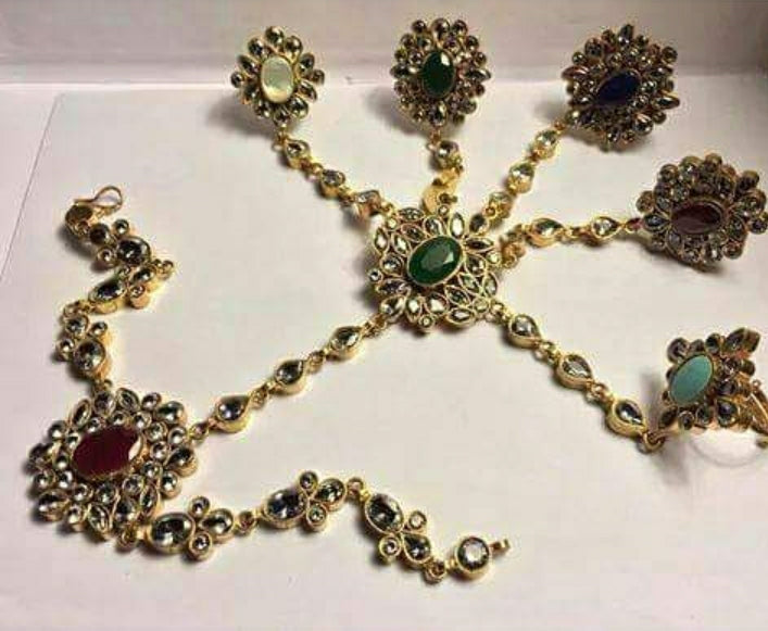 Kundan Ring Gold
