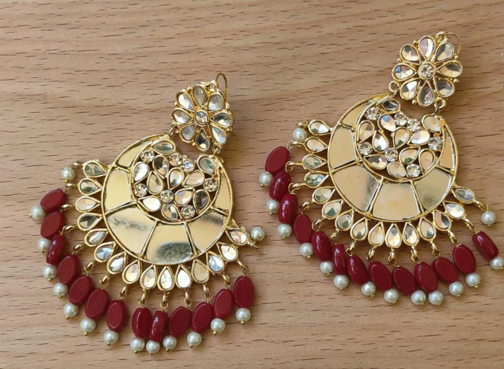 Kundan Style Earrings