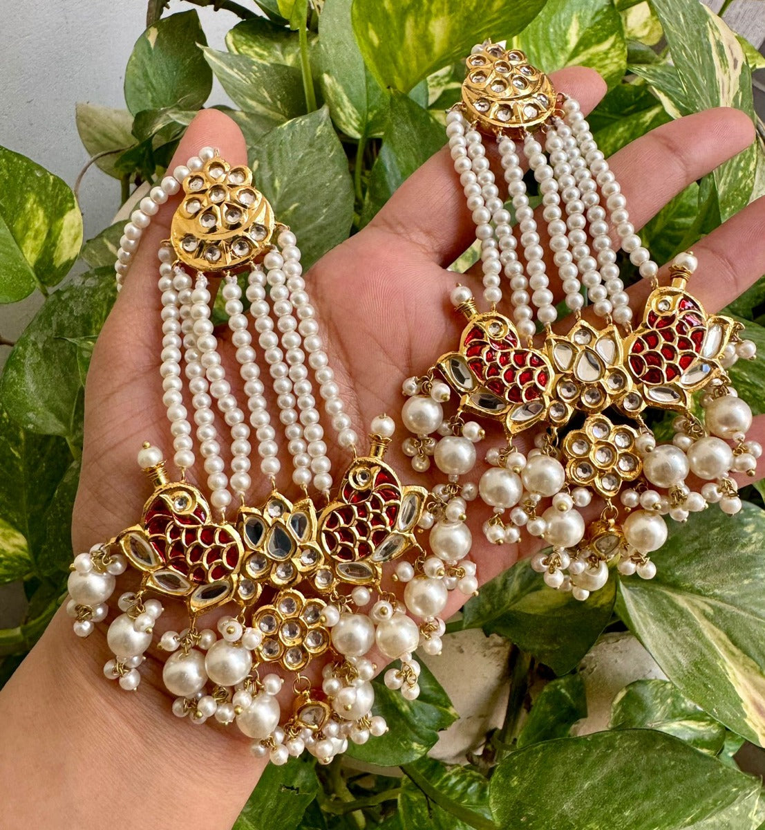 Modern Bridal Earrings