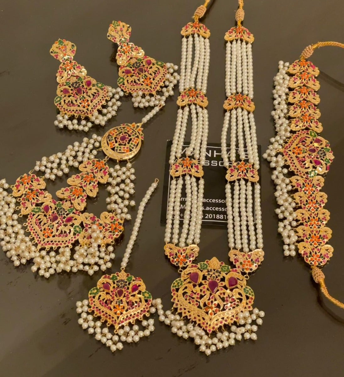 Multi Color Bridal Dulhan Jewellery