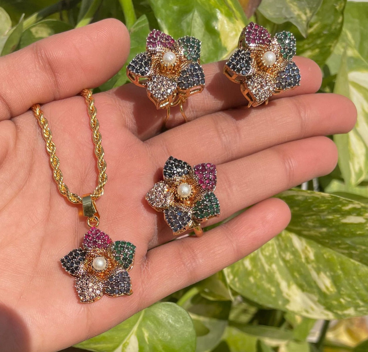 Multi Coloured Pakistani Jewellery