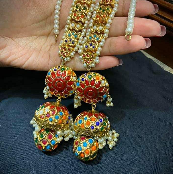 Multi Designer Earrings For Wedding