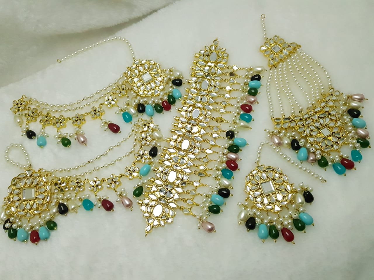 Multi Traditional Choker Necklace Online Pakistan