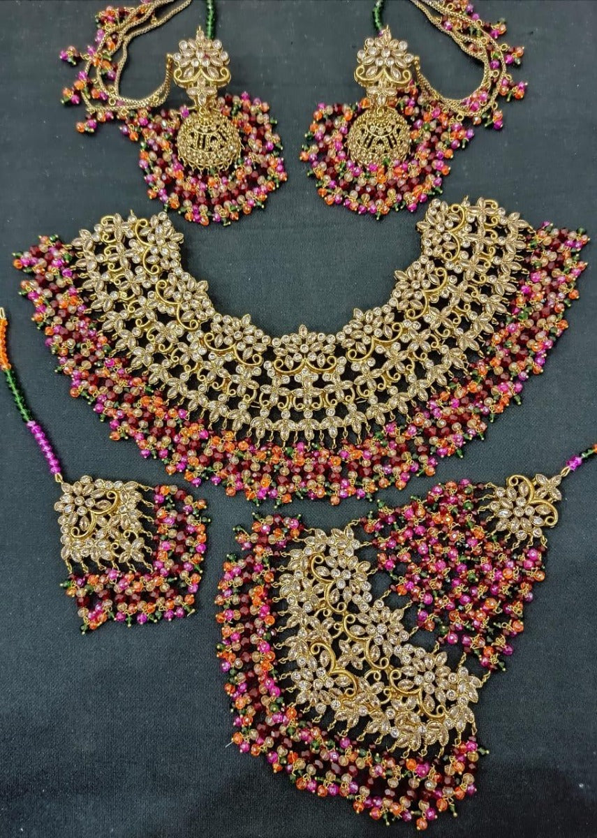 Multi color Bridal Jewelries