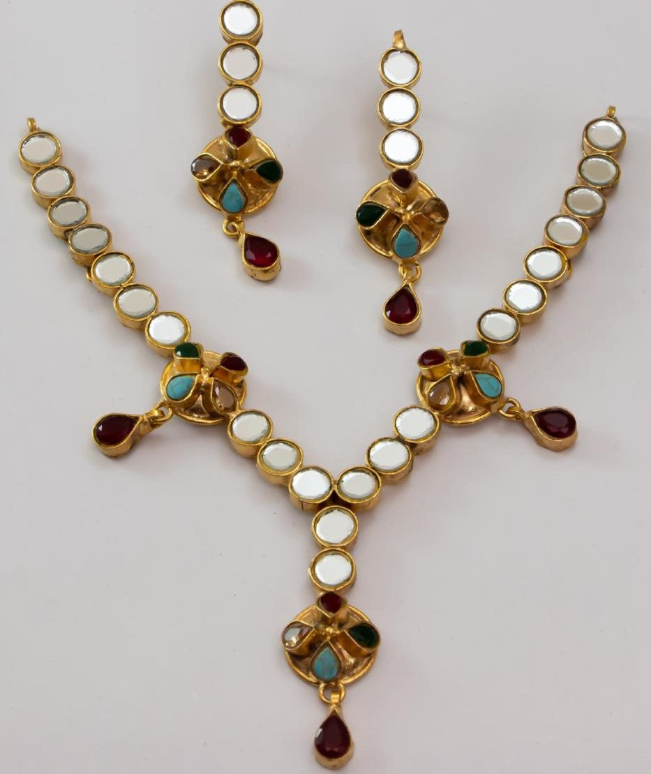 Multicolor Bridal Jewels Set