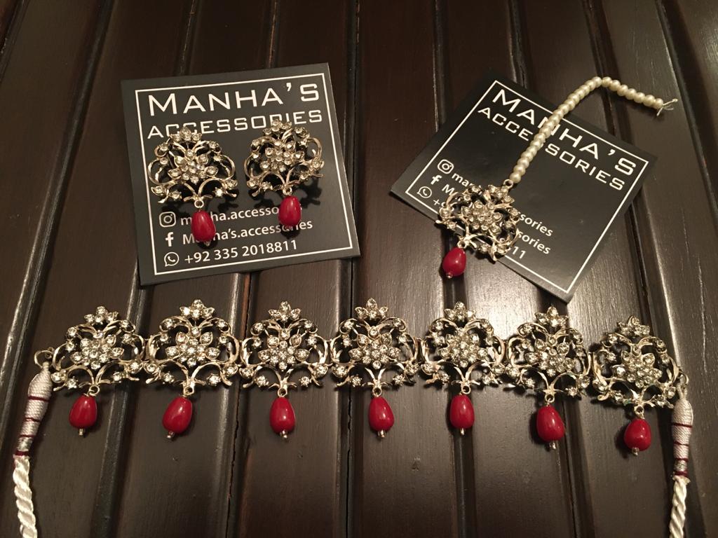 Pakistani Choker Necklace Set