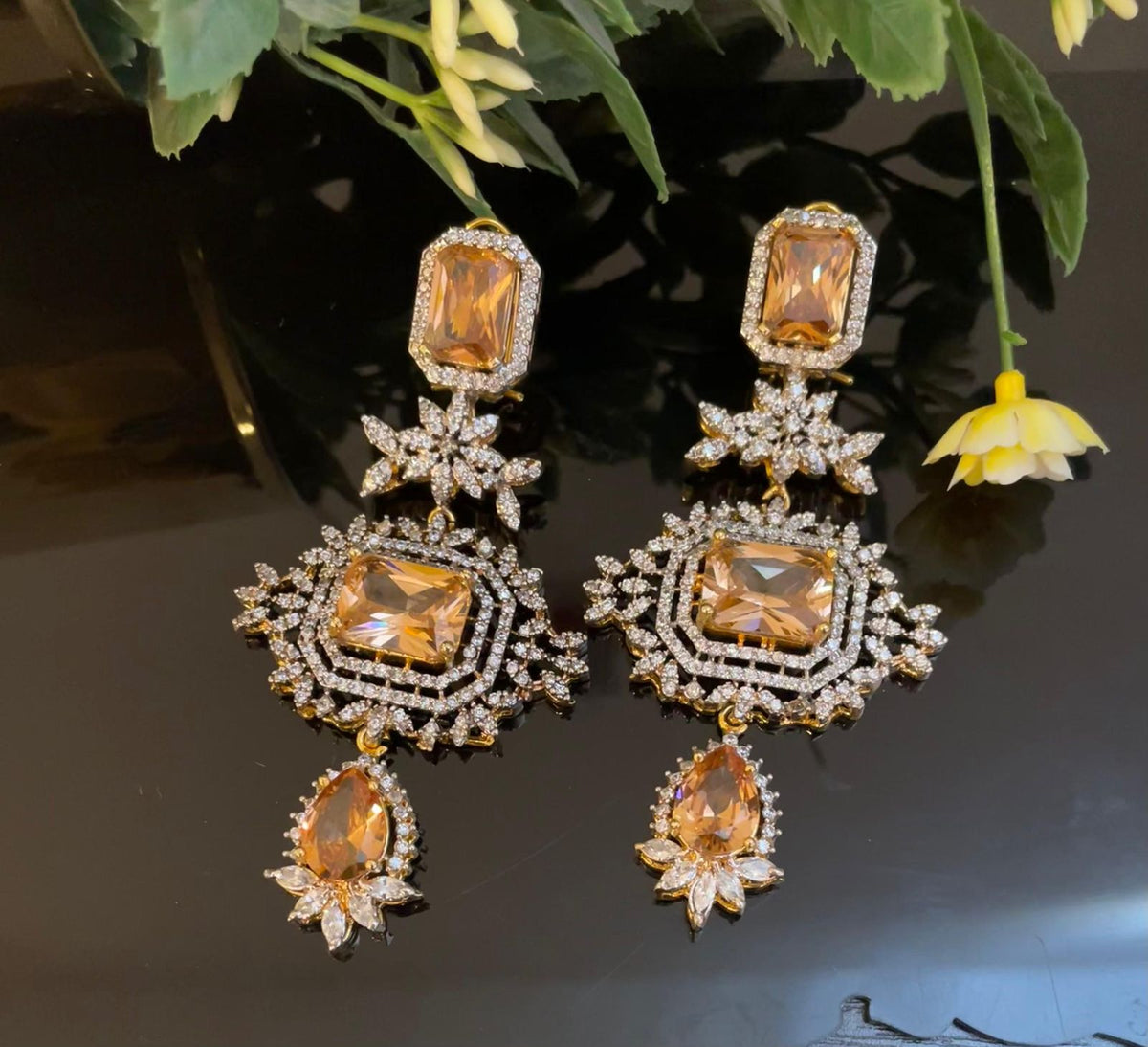 Pakistani Earrings Zircon