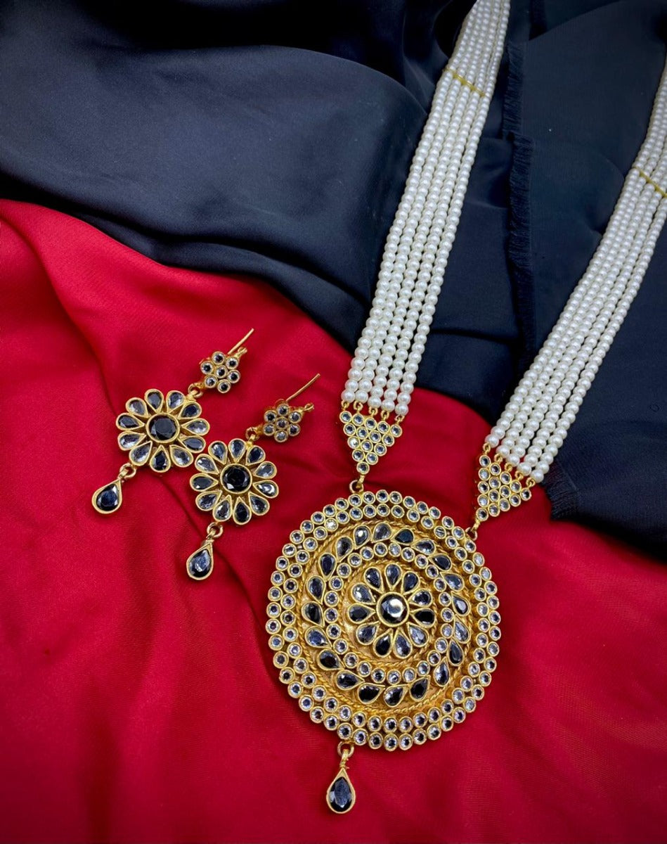 Pearl Kundan Set for Bridal