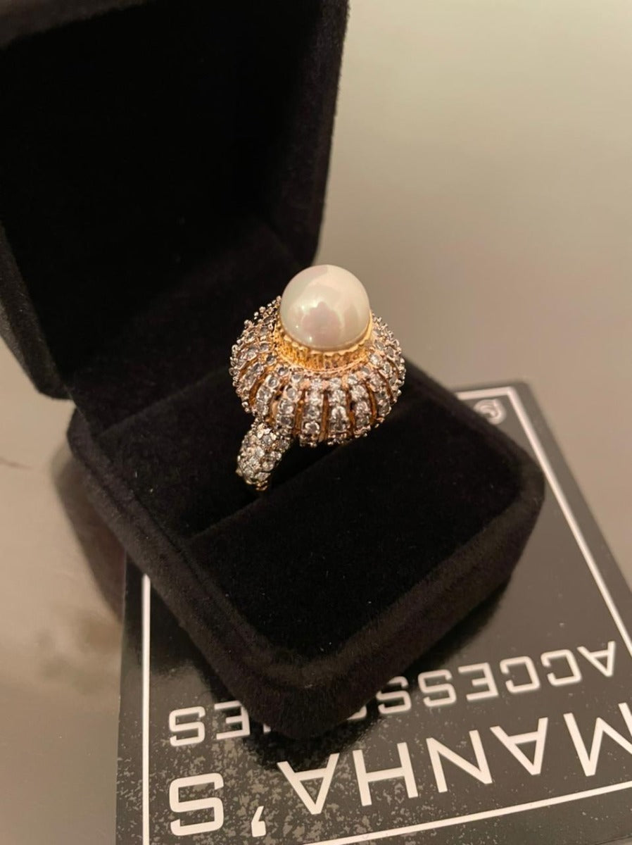 Pearl Ring For Women
