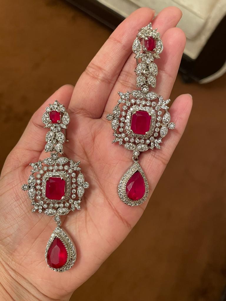 Red Ethnic Jewellery Online Pakistan