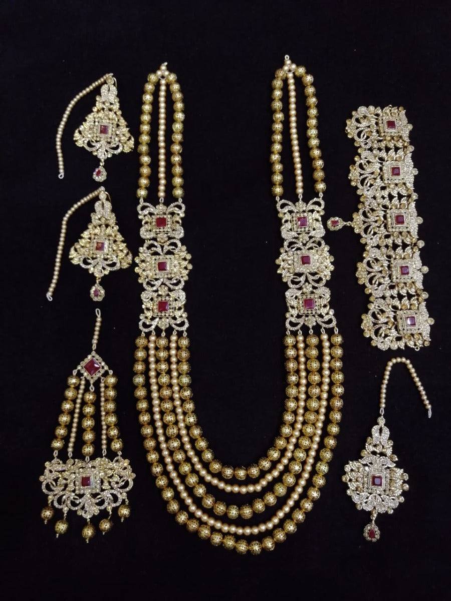 Ruby Bridal Set Online