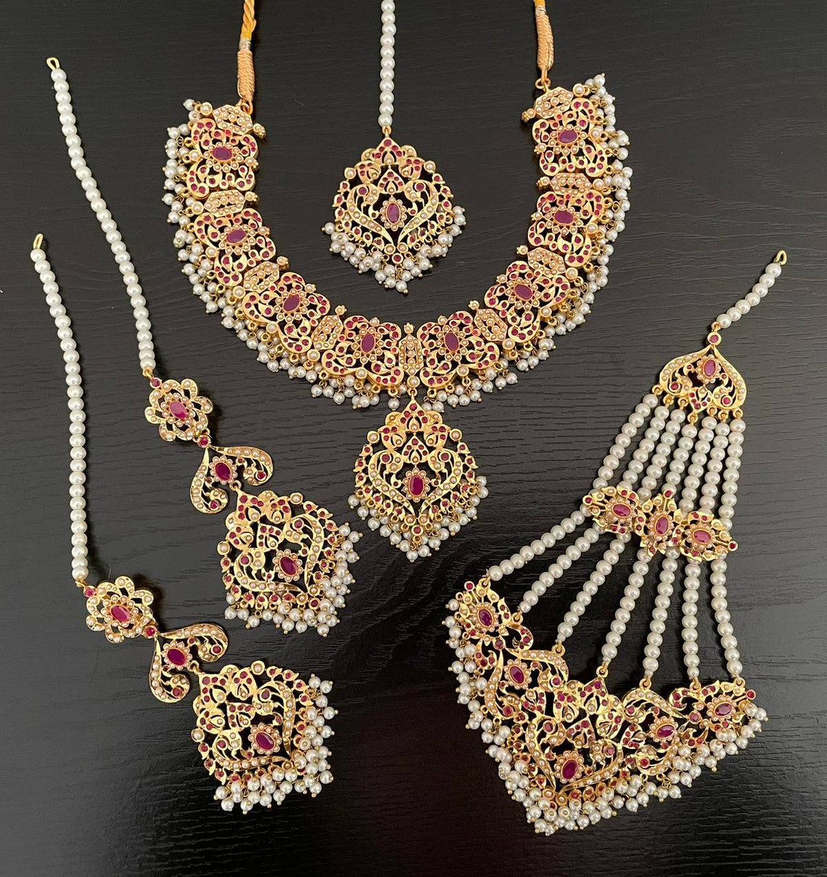 Ruby Jewelry Designs For Brides