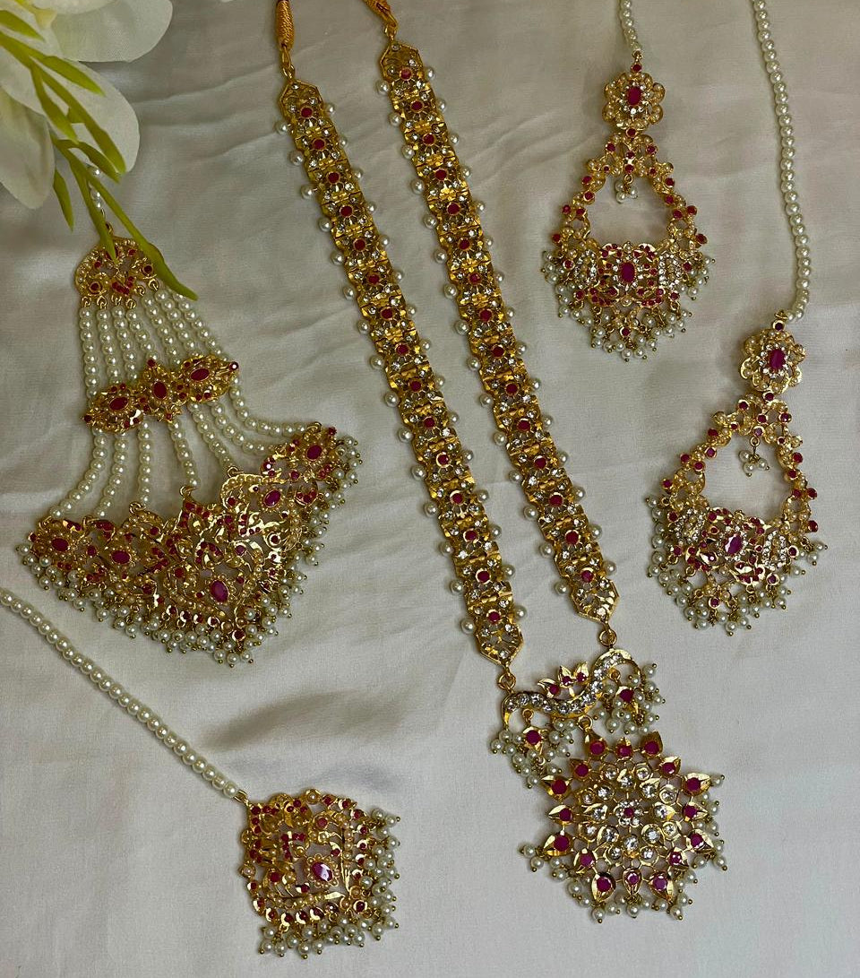 Ruby Mala Set for Women