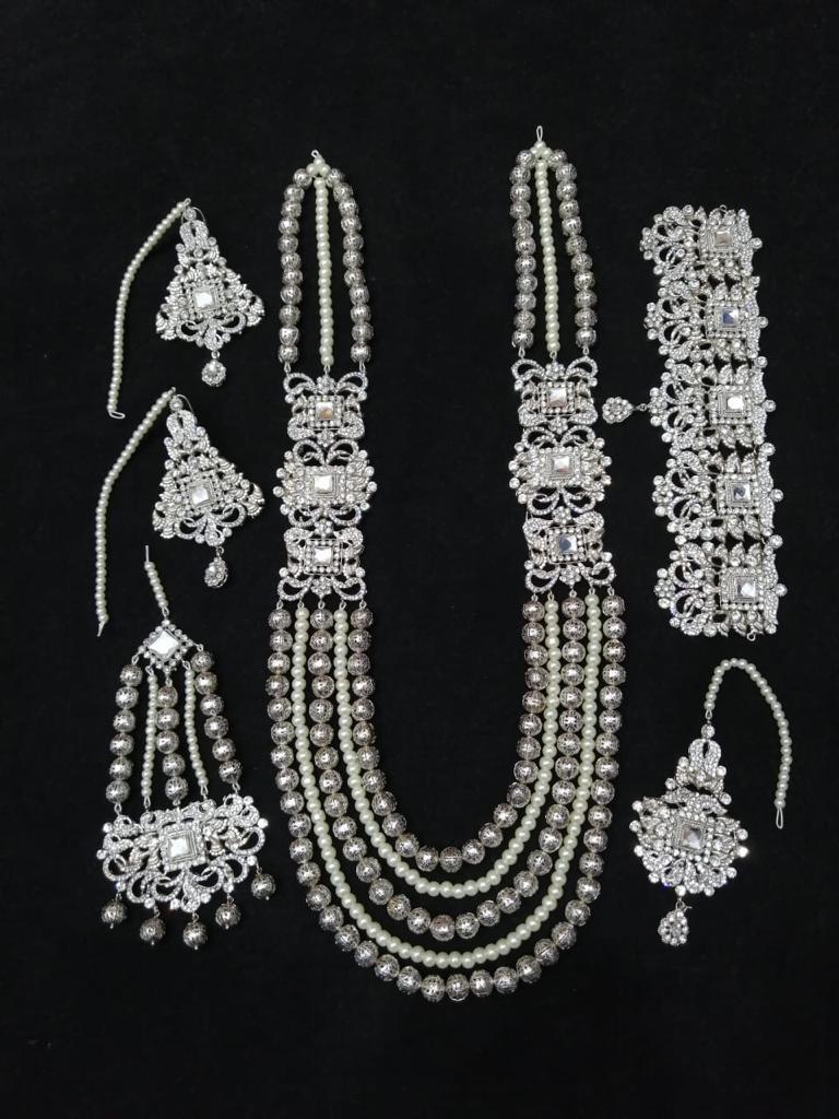 Silver Bridal Set Online