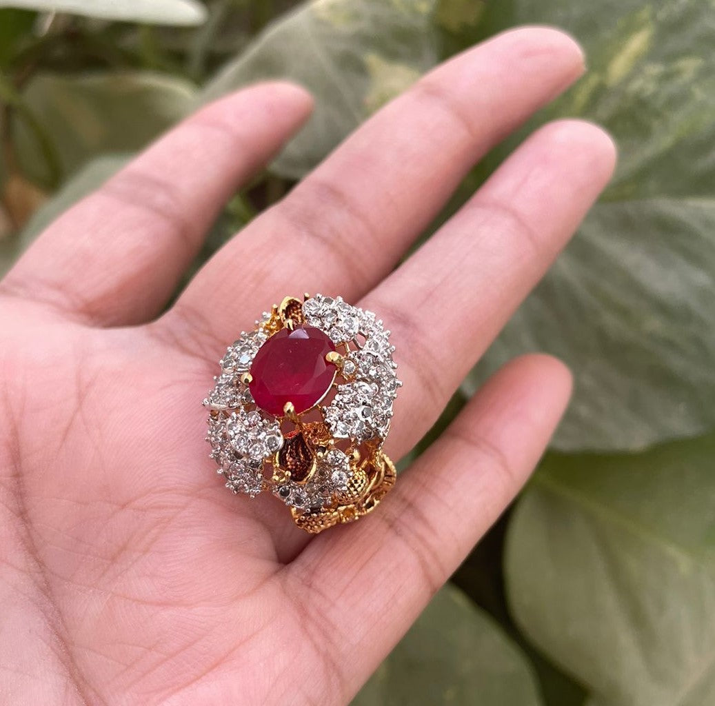 Simple Stone Ring Designs for Female - Main Image