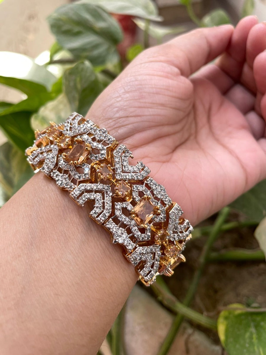 Stone Hand Bracelet for Ladies