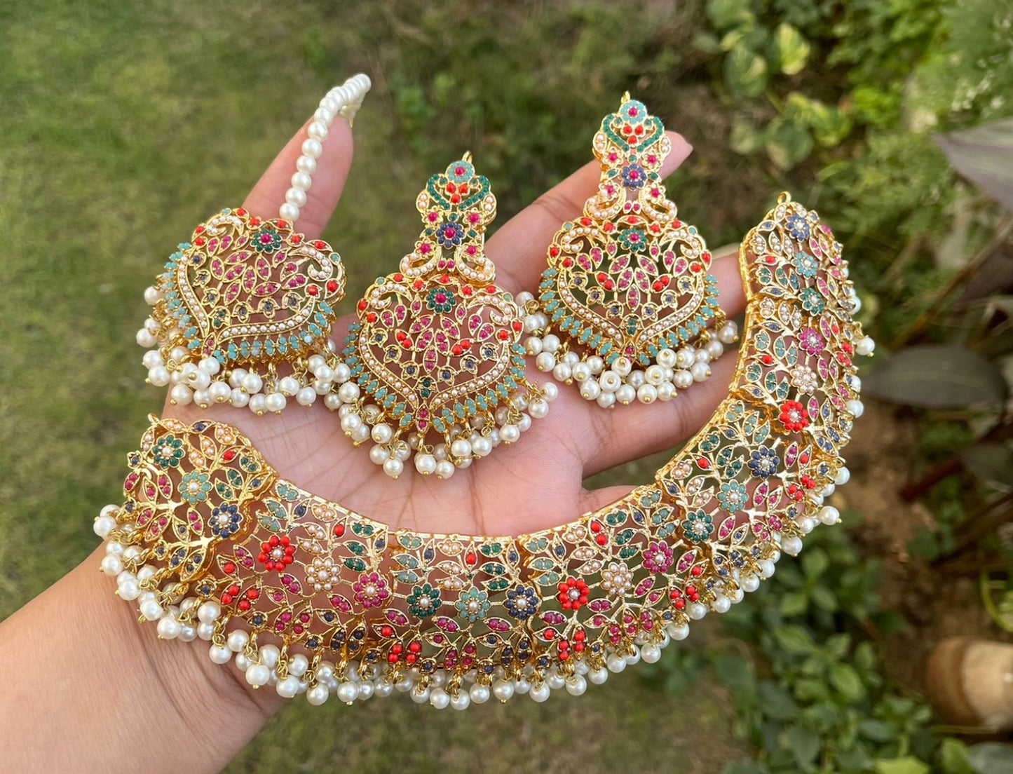 Stone Jewellery Set Online