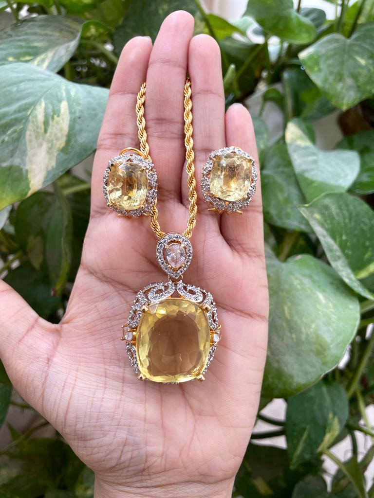 Turkish Pendant Set Jewellery Online in Pakistan