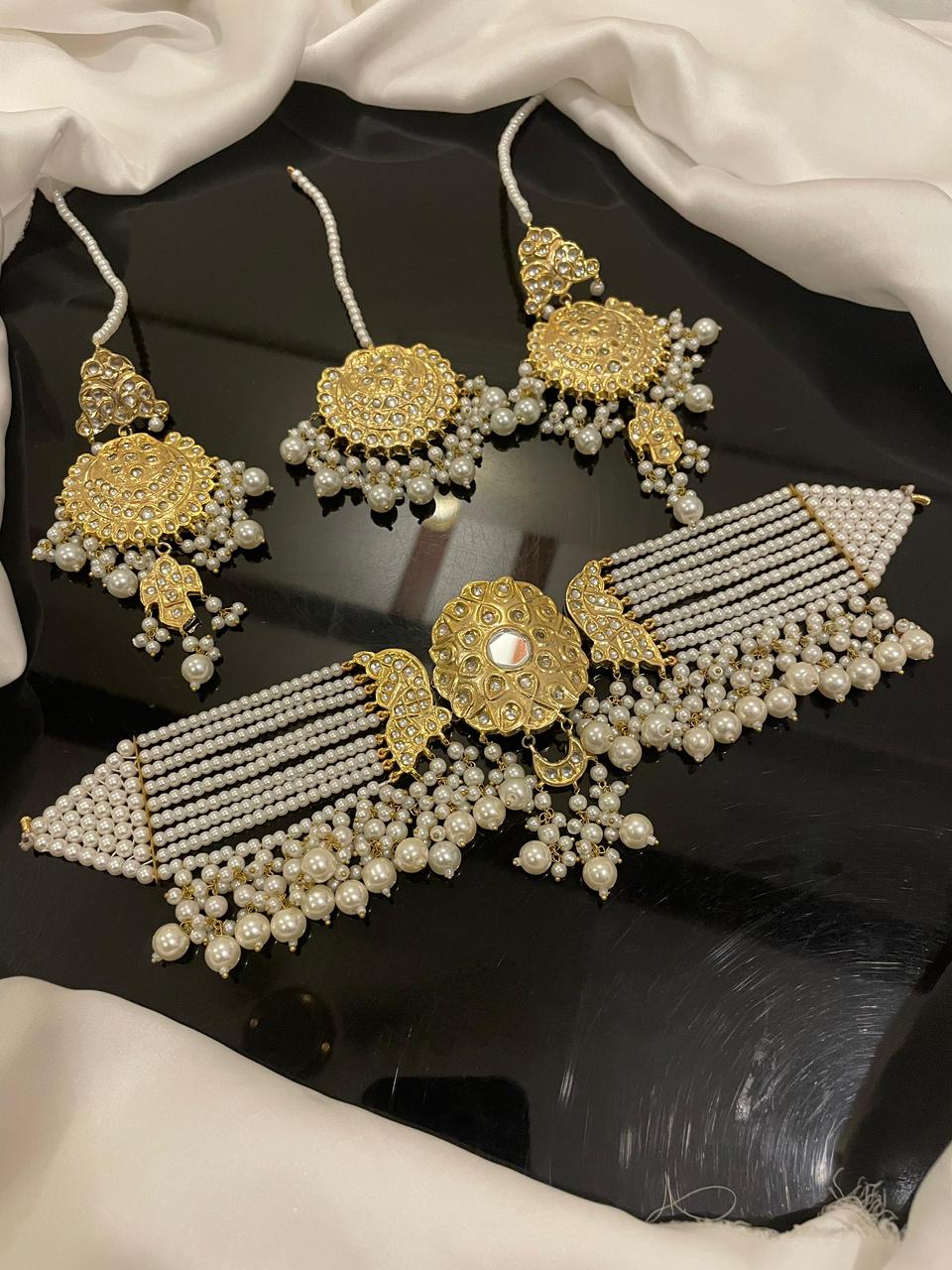 Choker necklace set for wedding