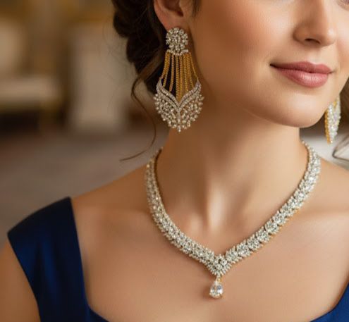 zircon necklace pakistan