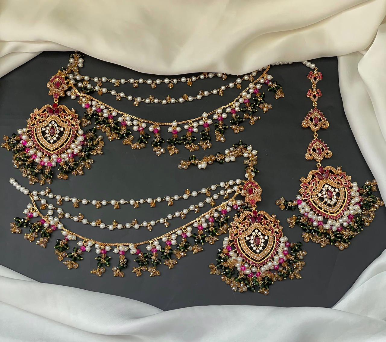 Tikka With Earrings Online Shopping