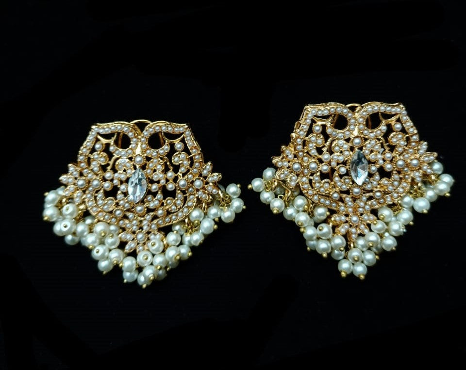 White Studs jewelry