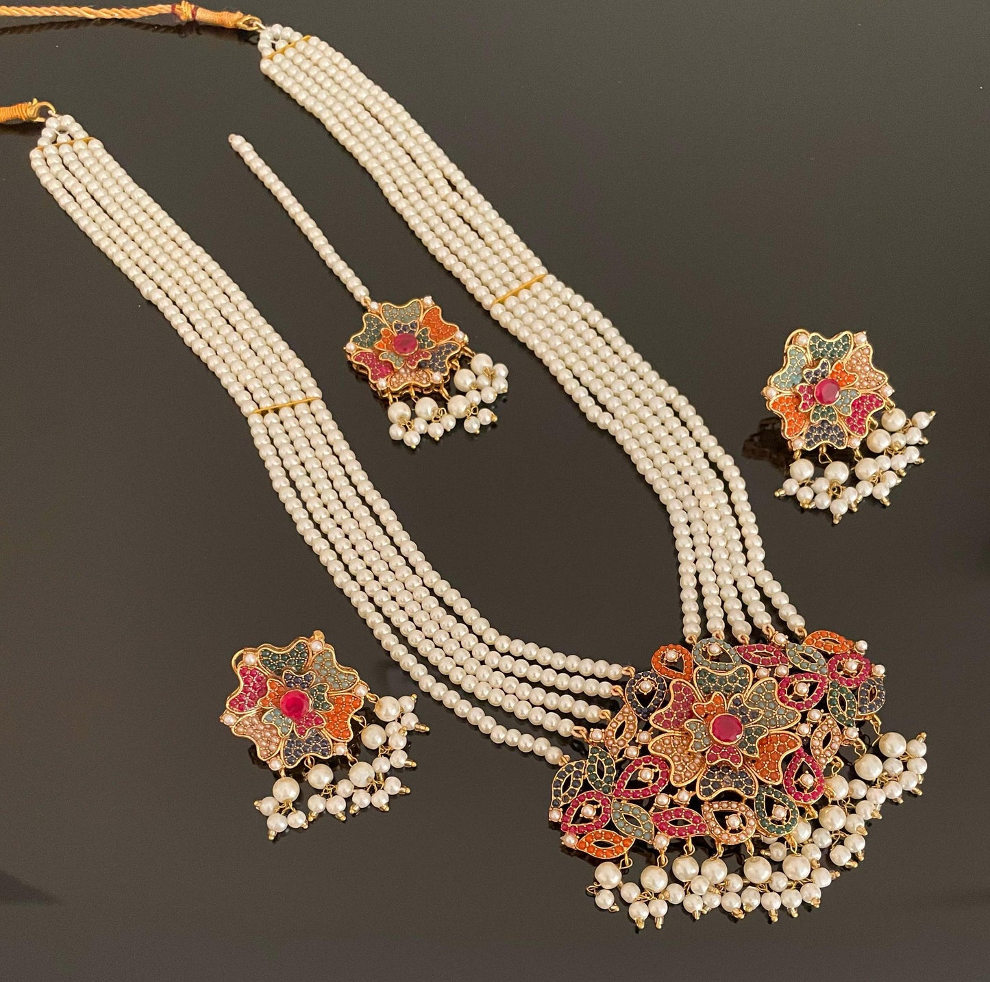 Women Mala Necklace Set New Design