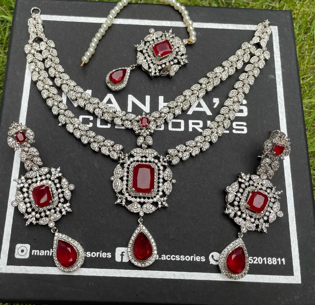 Zircon Necklace Set Online
