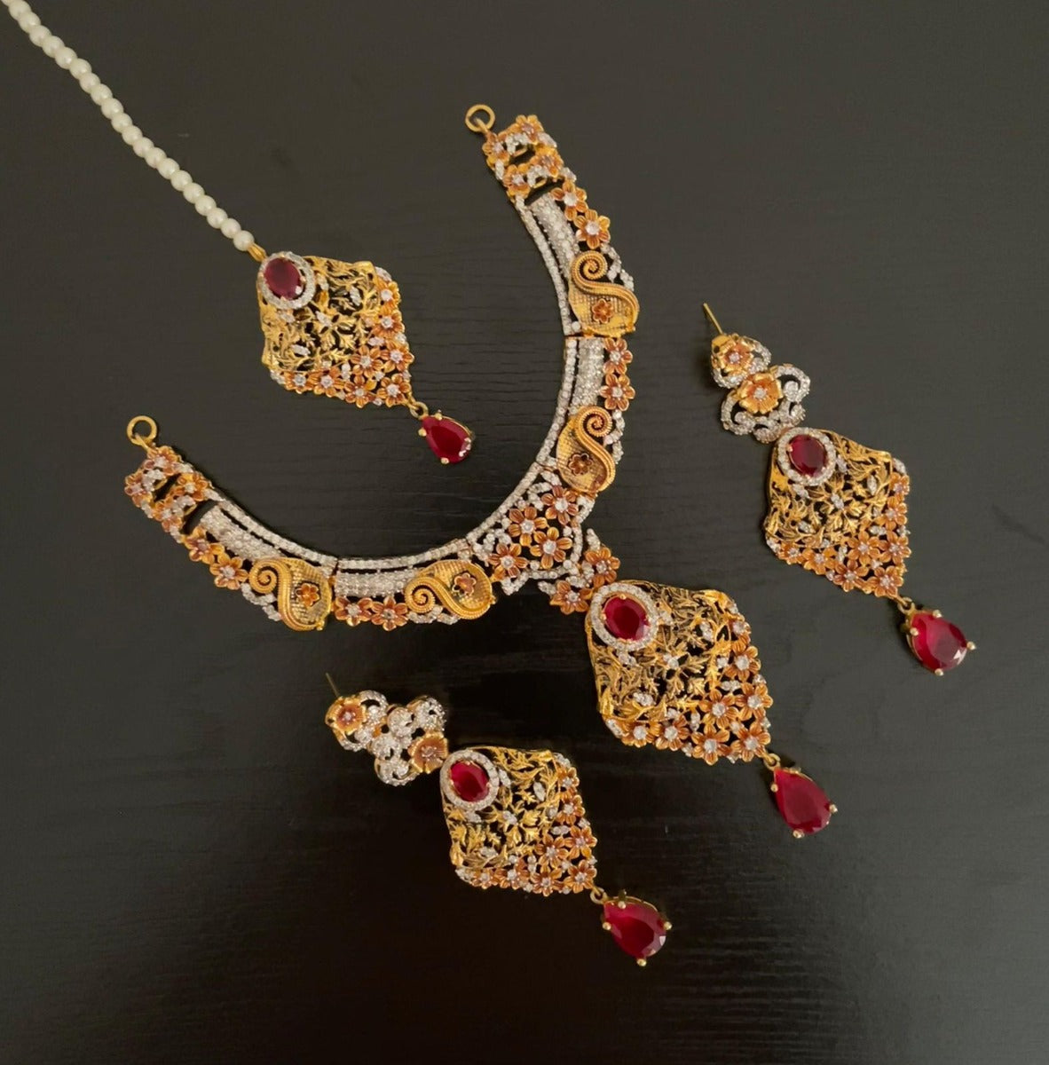 Zircon Necklace Set Pakistan
