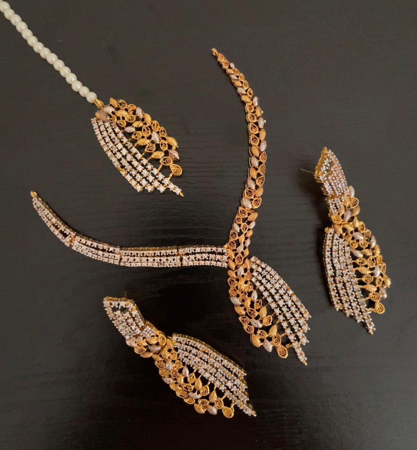 Zircon Stone Necklace Set Online Shopping