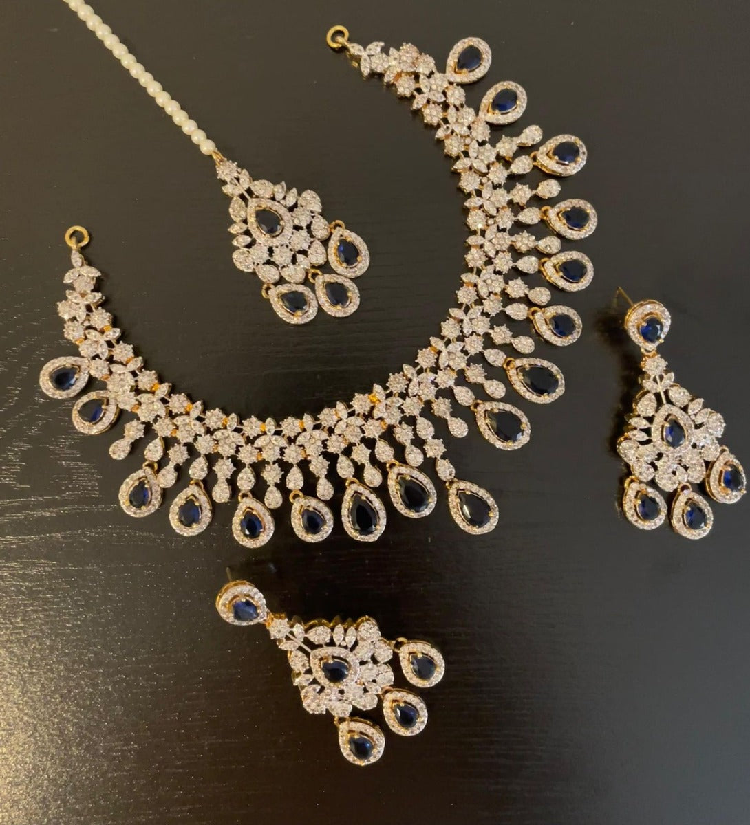 Zirconia Bridal Jewellery Set