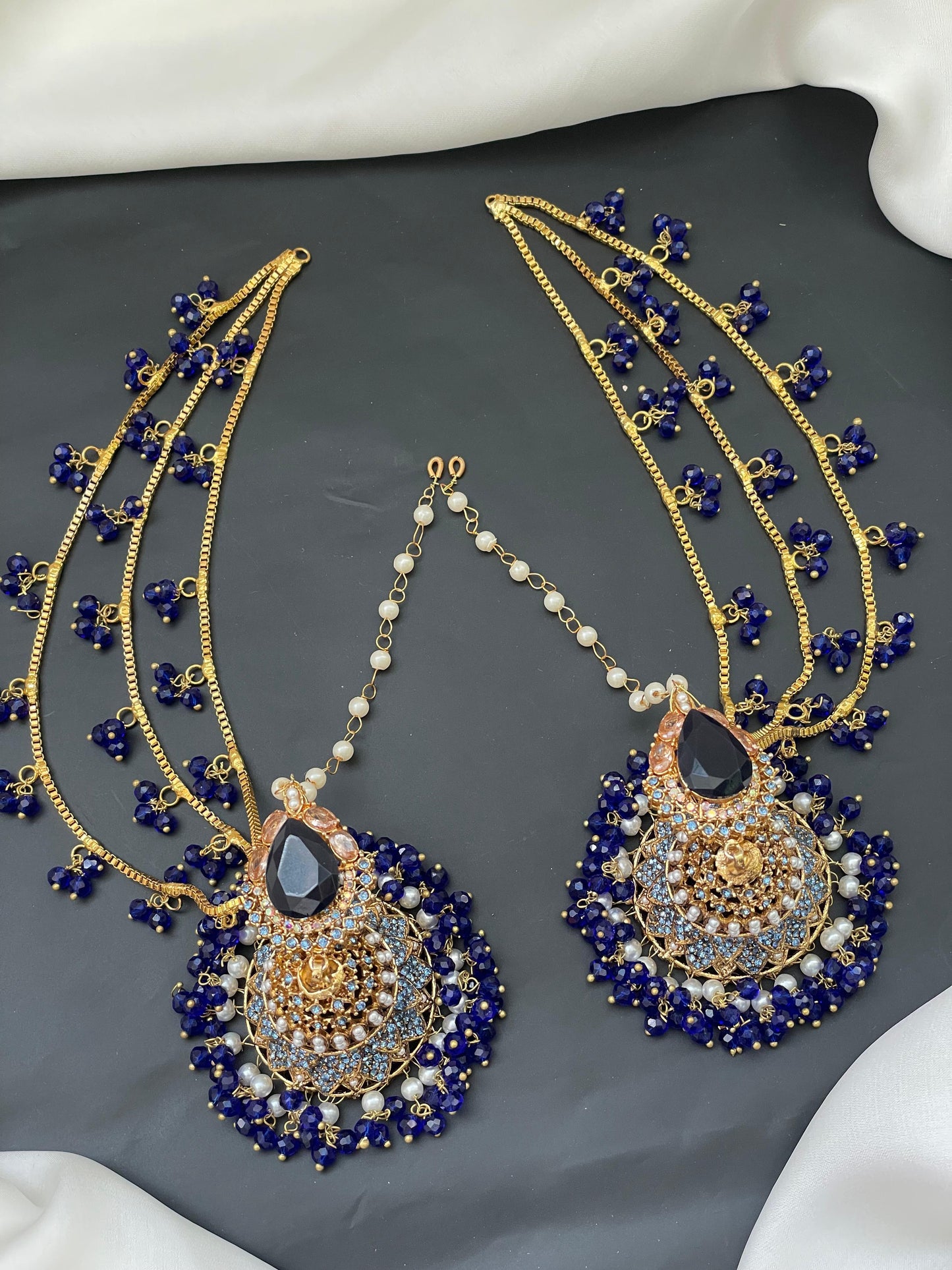 Blue Designer Earrings
