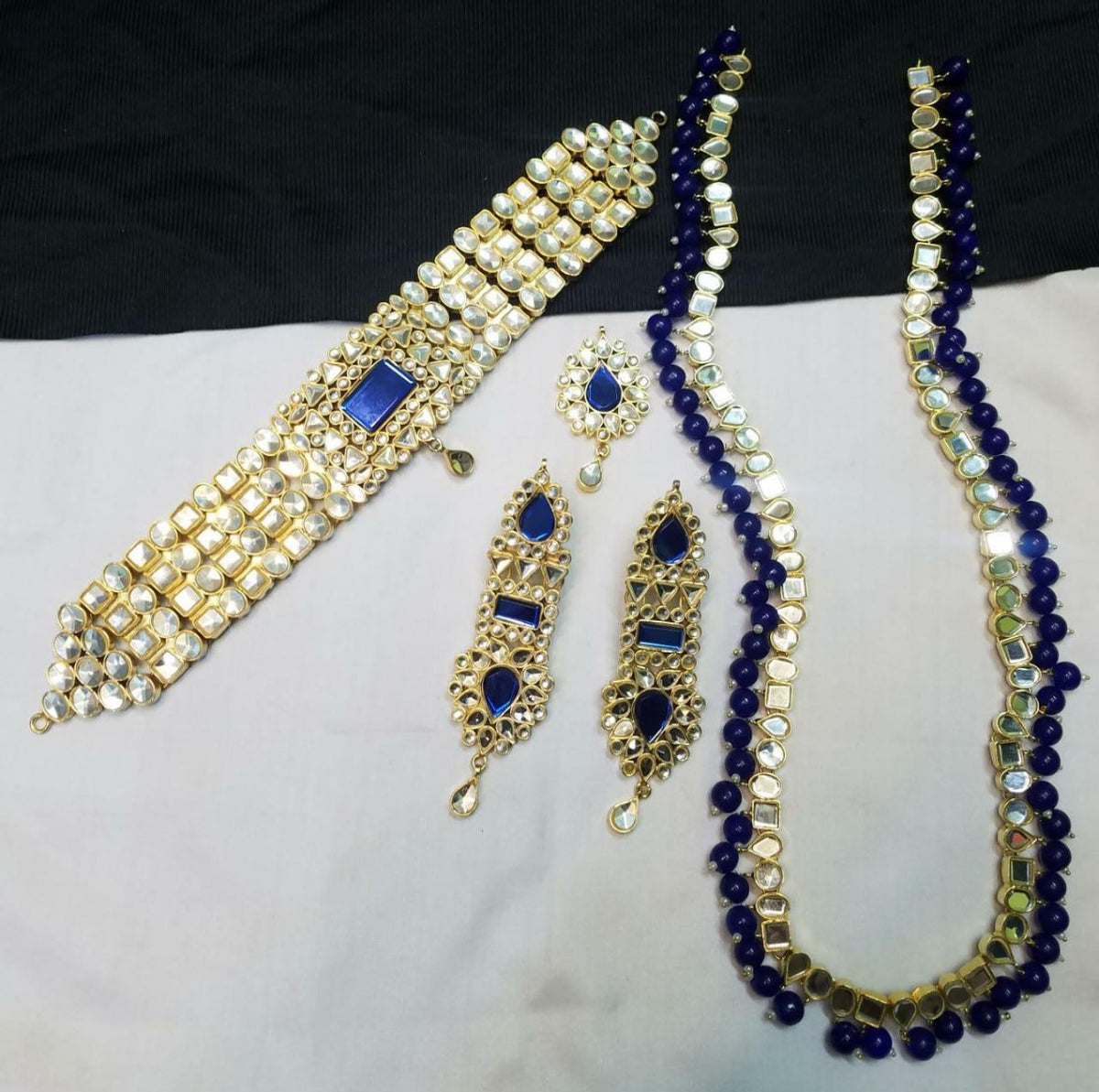 Blue Jewellery for Wedding