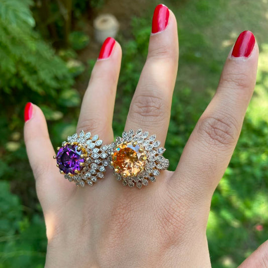 Bridal Zircon Ring
