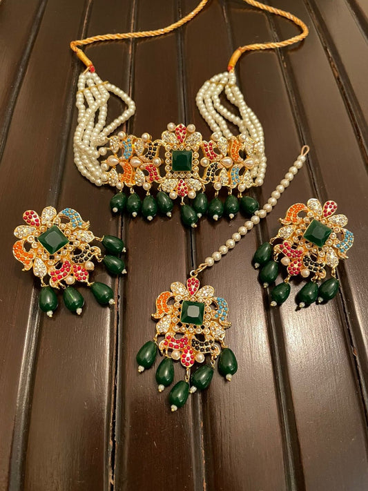 Choker Set With Tikka